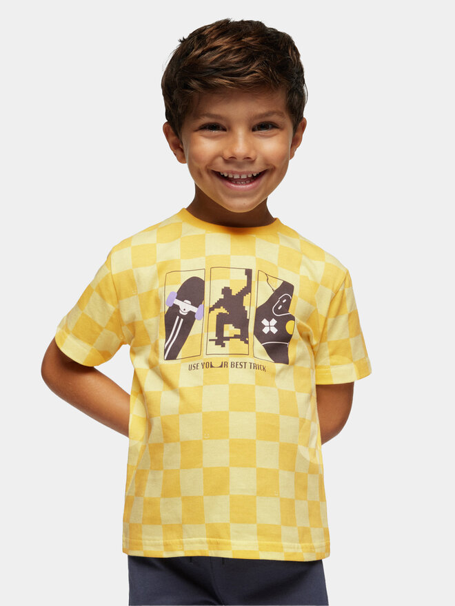 Mayoral Mayoral Футболка 3014 Жовтий Regular Fit