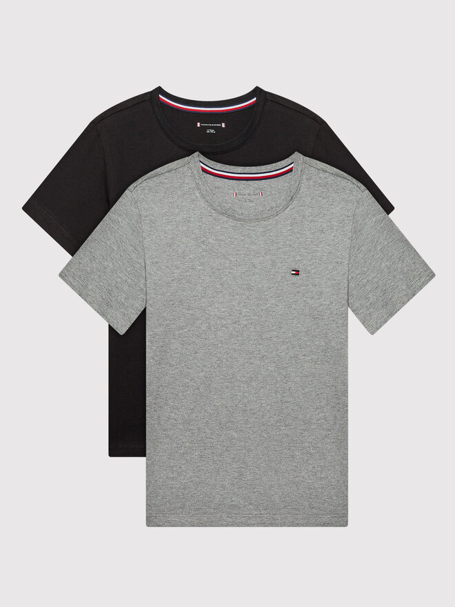 Tommy Hilfiger Tommy Hilfiger 2er-Set T-Shirts 2p Cn UB0UB00310 Bunt Regular Fit