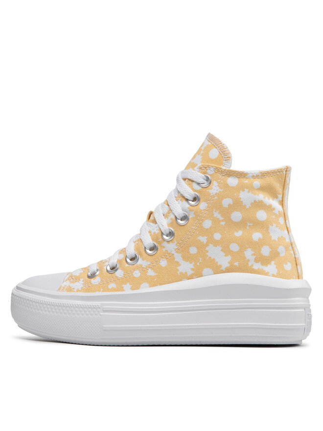 Converse Plátěnky Converse Chuck Taylor All Star Mowe Hi A01194C Žlutá