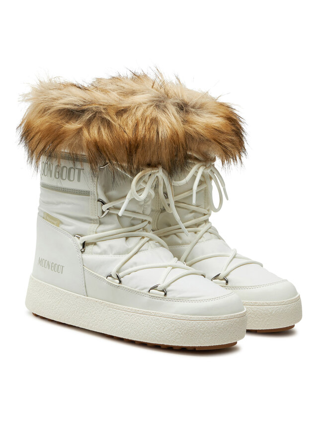 Moon Boot Stivali da neve Moon Boot Ltrack Monaco Low Wp 80D2450060 Bianco