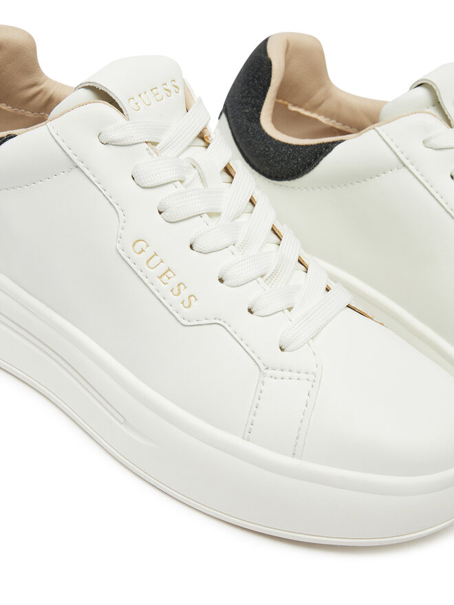 Guess Sneakersy Guess FLPWIN LEA12 Biały
