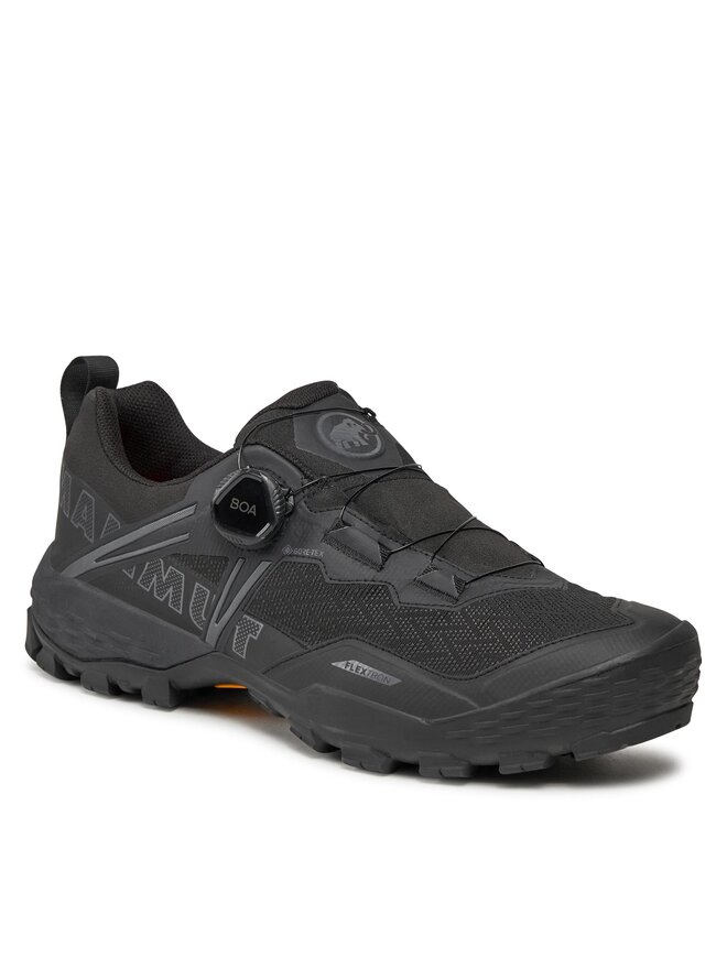 Turistiniai batai Mammut Ducan Boa Low Gtx GORE-TEX 3030-04401-0001 Juoda |  eavalyne.lt