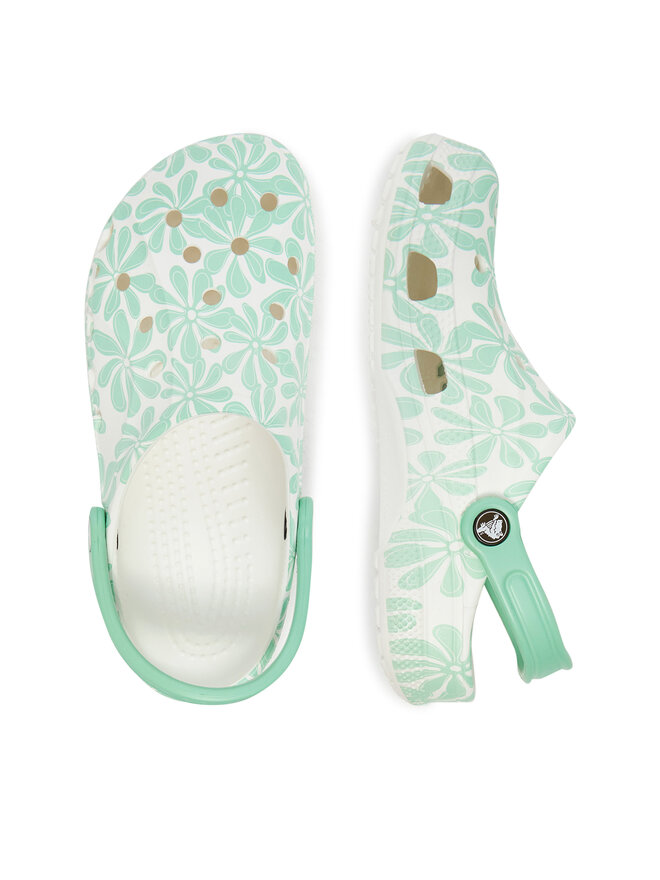 Crocs Παντόφλες Crocs BAYA GRAPHIC CLOG 206230-3U3 Λευκό