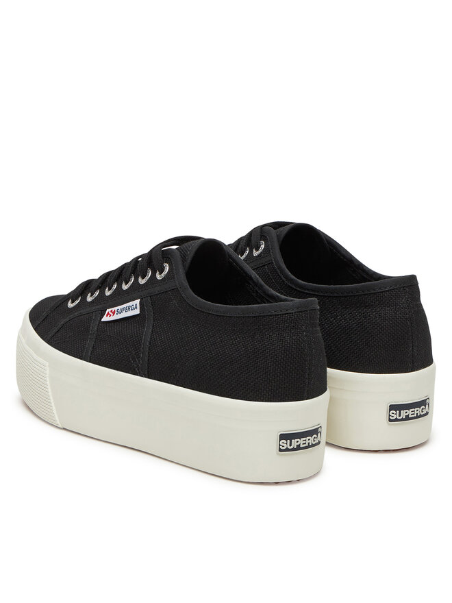 Superga Tenisówki Superga 2790 Platform S9111LW Czarny