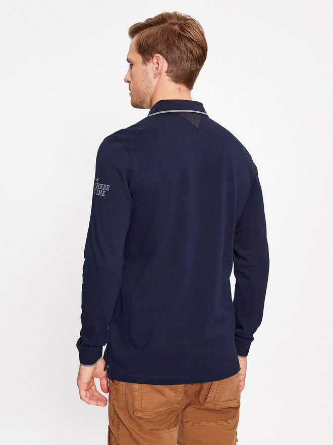 Aeronautica Militare Aeronautica Militare Poloshirt 232PO1742P318 Dunkelblau Regular Fit