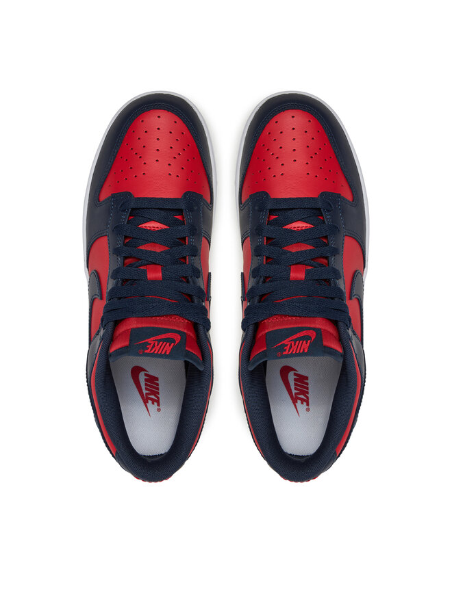 Nike Sneakersy Nike Dunk Low Retro DV0833 601 Czerwony
