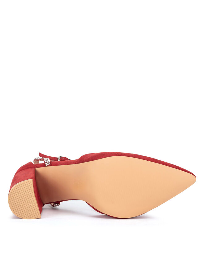 DeeZee Czółenka DeeZee WSS20601-01 Czerwony