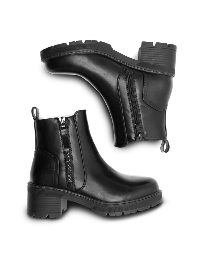 Clara Barson Botine Clara Barson BRIGITTE HL23202 Negru