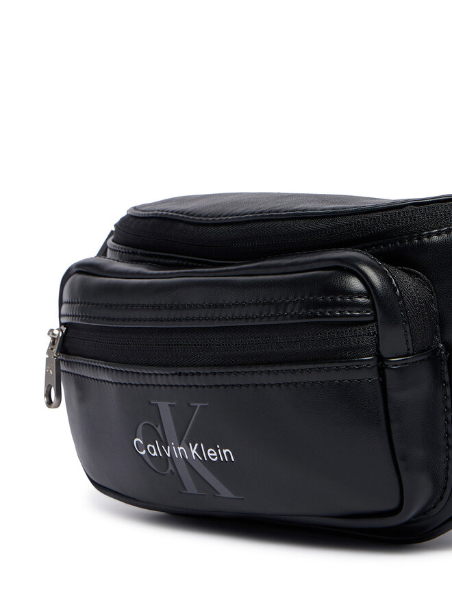 Calvin Klein Gürteltasche﻿ Calvin Klein Bold Logo Webbing LV04D3419G Schwarz