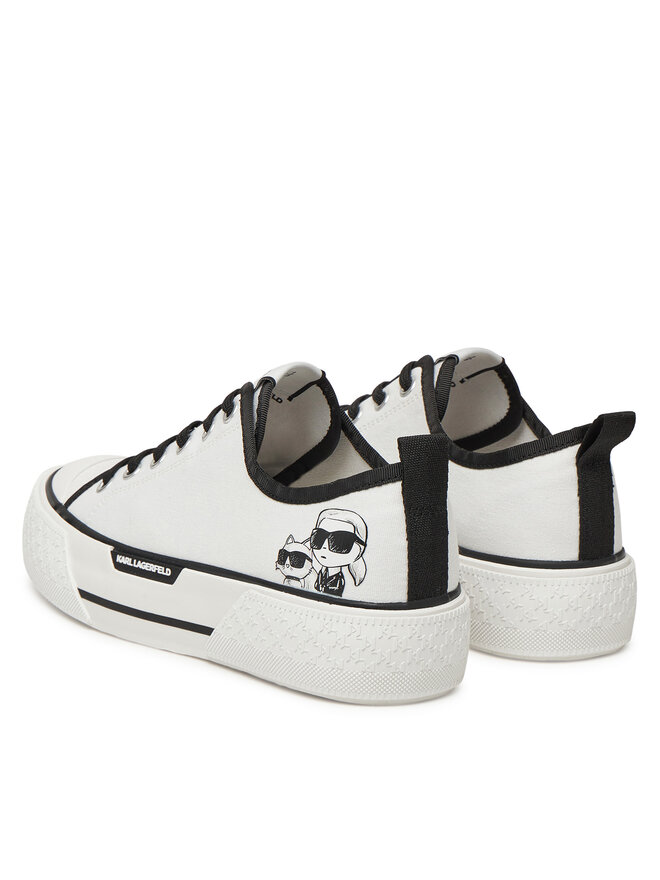 KARL LAGERFELD Plátěnky KARL LAGERFELD KL60614T Bílá