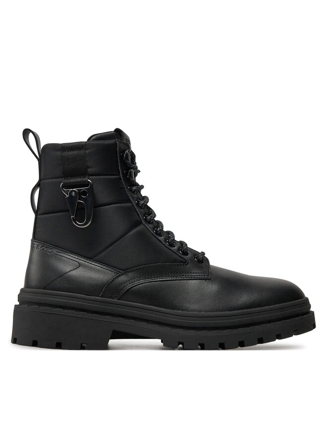 BOSS Schnürstiefeletten Boss Nebular 50529188 Schwarz