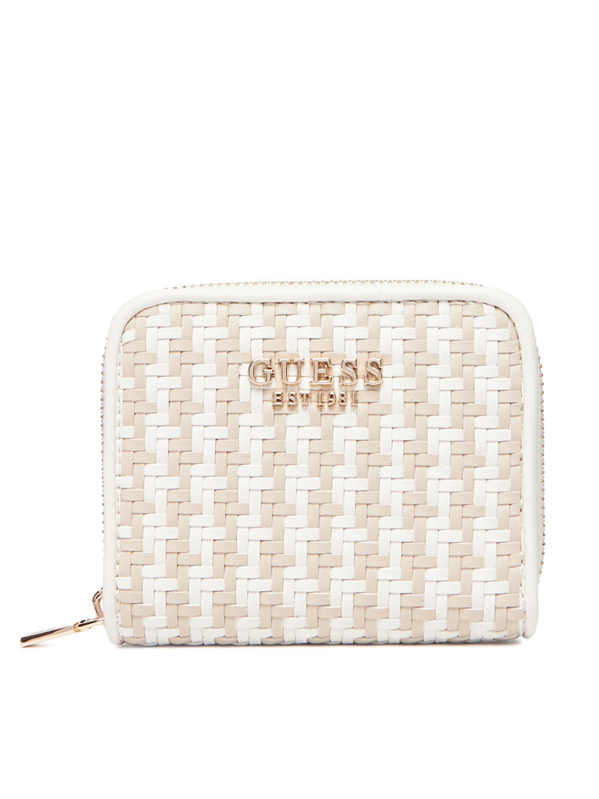 Guess Kleine Damen Geldbörse Guess Mirema Slg SWWG96 31137 Weiß