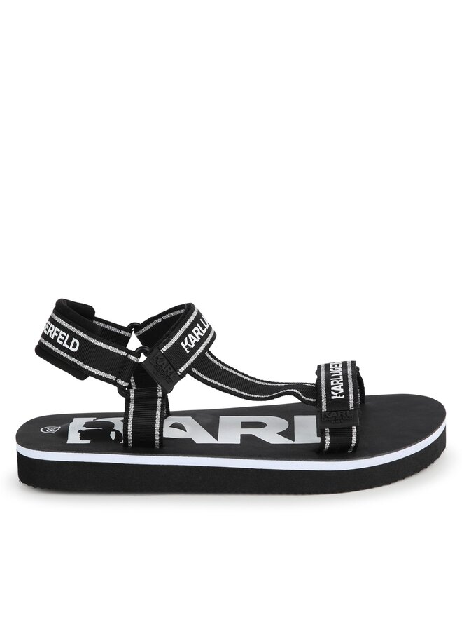Karl Lagerfeld Kids Sandały Karl Lagerfeld Kids Z30001 S Czarny
