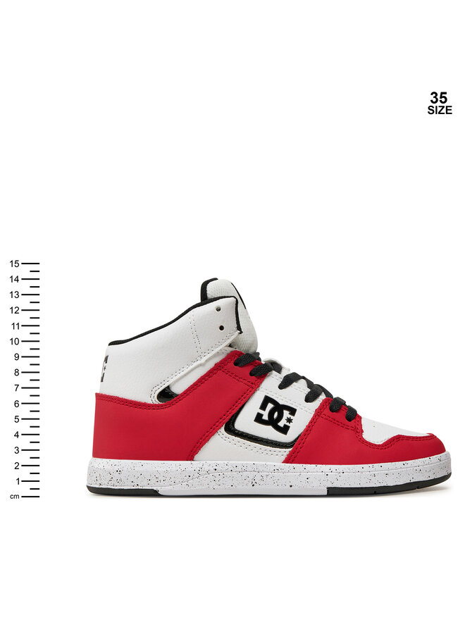 DC Αθλητικά DC Cure Hi Top ADBS700089-WRD Λευκό