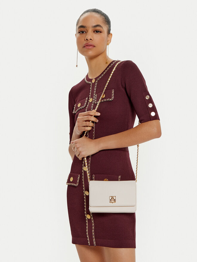 Elisabetta Franchi Torebka Elisabetta Franchi BS-01A-46E2-V260 Écru