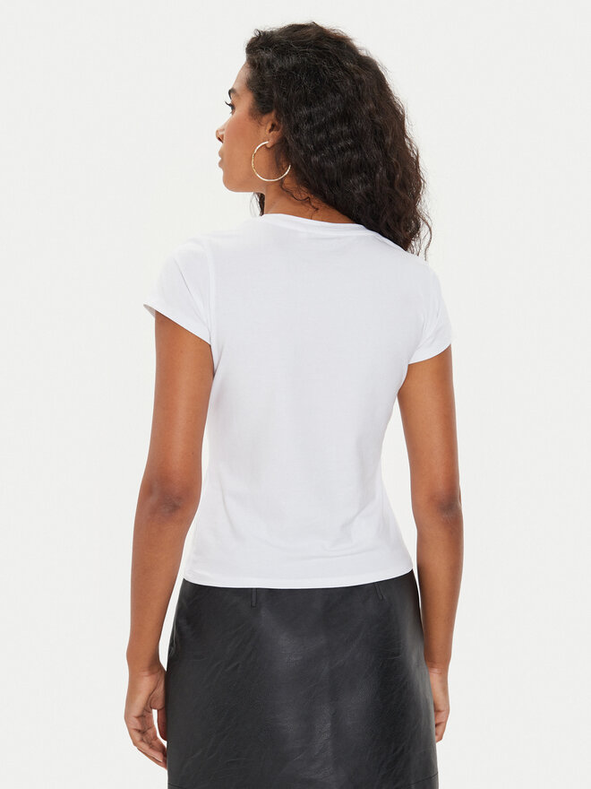 Guess Guess T-Shirt W4YI67 K49A1 Λευκό Regular Fit