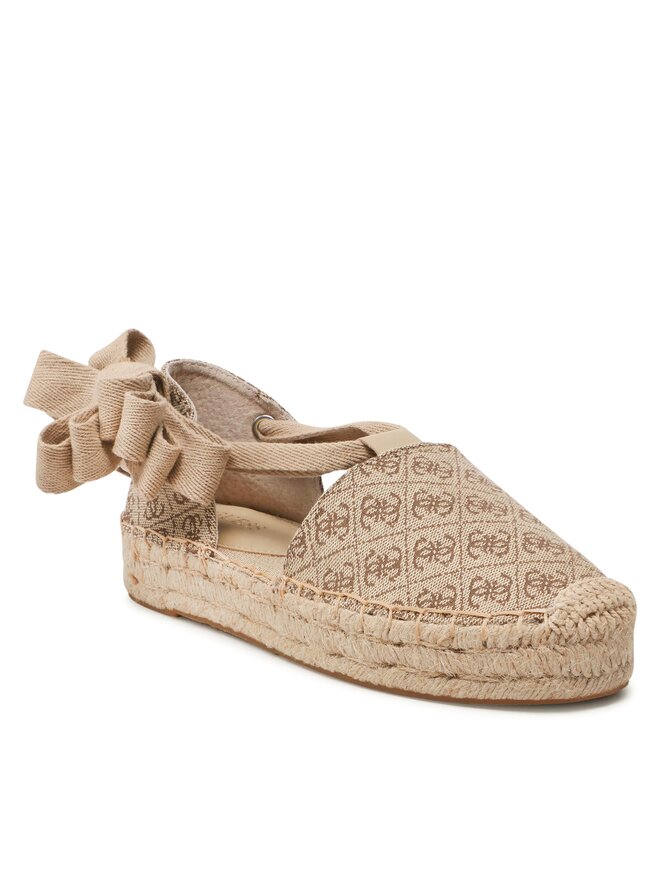 Guess Espadrilky Guess Ene3 FL6JL3 FAB14 Hnedá