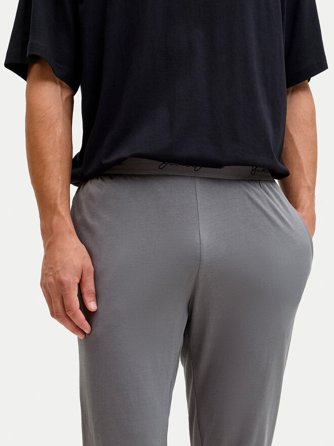 Jack & Jones Jack & Jones Pižamos kelnės Clyde 12291501 Pilka Regular Fit