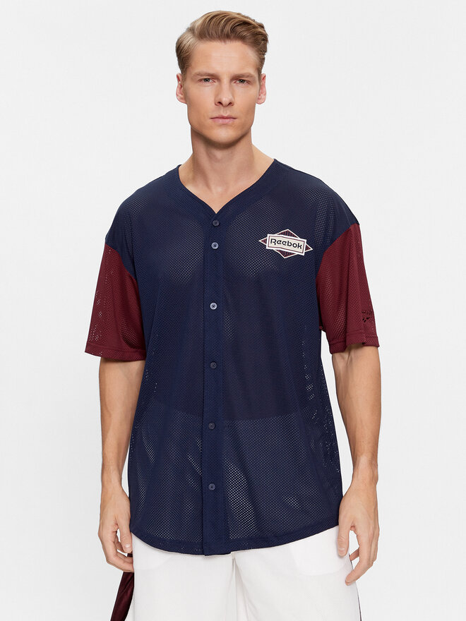 Reebok Reebok Marškinėliai Sporting Goods IM1506 Tamsiai mėlyna Regular Fit