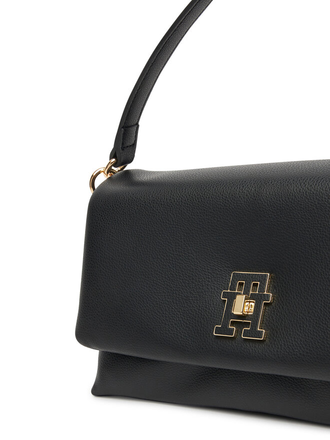 Tommy Hilfiger Handtasche Tommy Hilfiger Th Modern Conv Crossover AW0AW17465 Schwarz