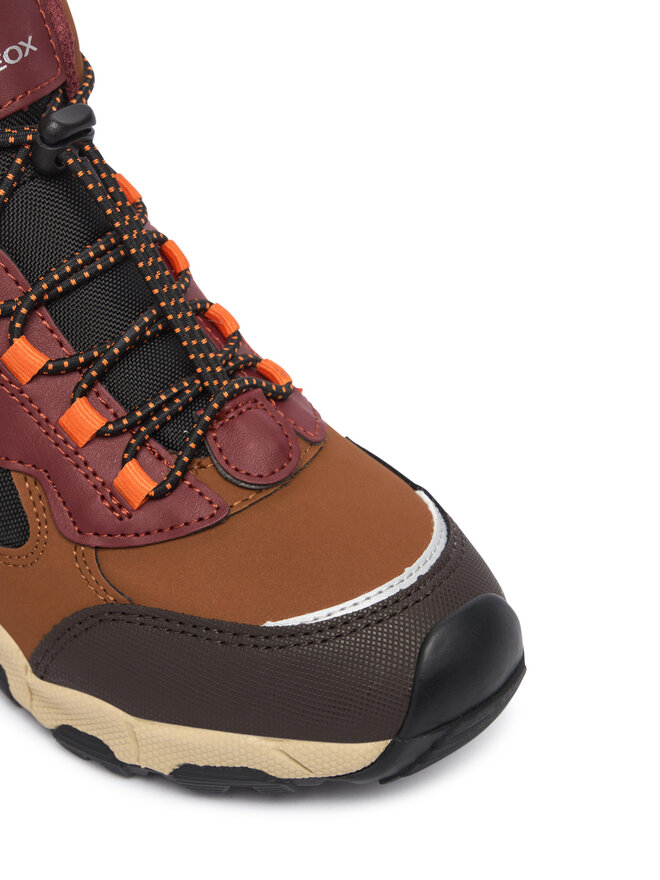 Geox Schnürschuhe Geox J Magnetar Boy B Abx J463ZC 050FU C6311 D Braun