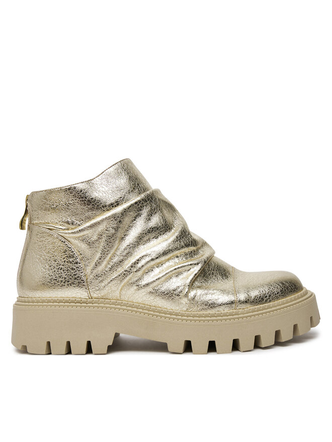R.Polański Stiefeletten R.Polański 1881 Goldfarben