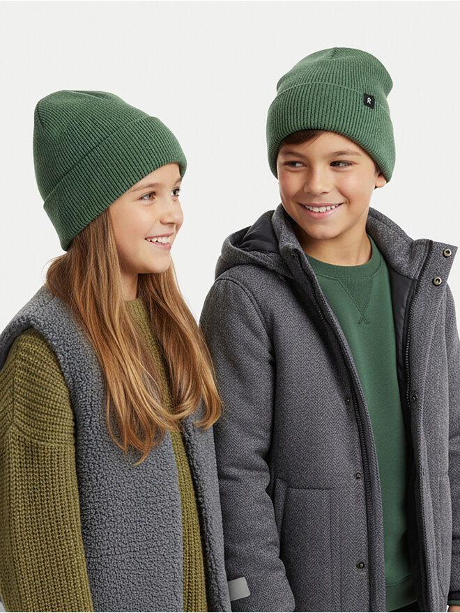 Reima Mütze Reima Reissari 5300022B Grün