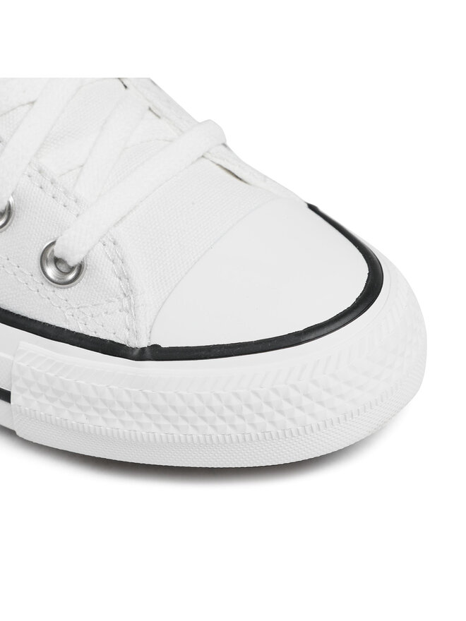 Sneakers aus Stoff Converse Ctas Hi Vintage Wh 171159C WeiB eschuhe
