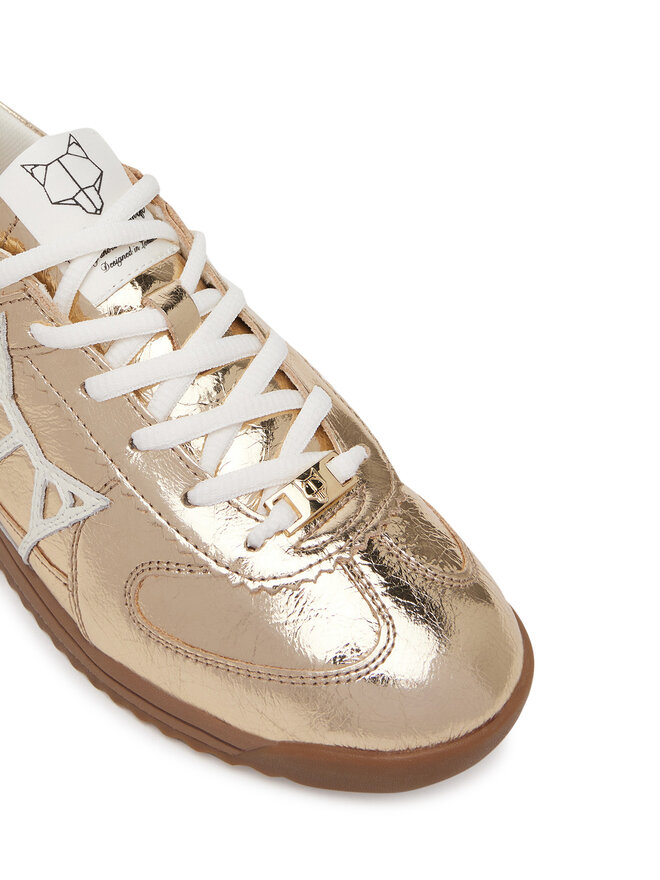 Naked Wolfe Zapatillas Naked Wolfe Exposure Crinkle Oro