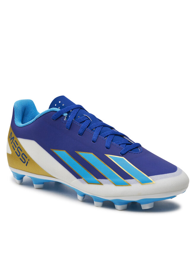 adidas Buty do piłki nożnej adidas X Crazyfast Messi Club Flexible Ground Boots ID0724 Granatowy