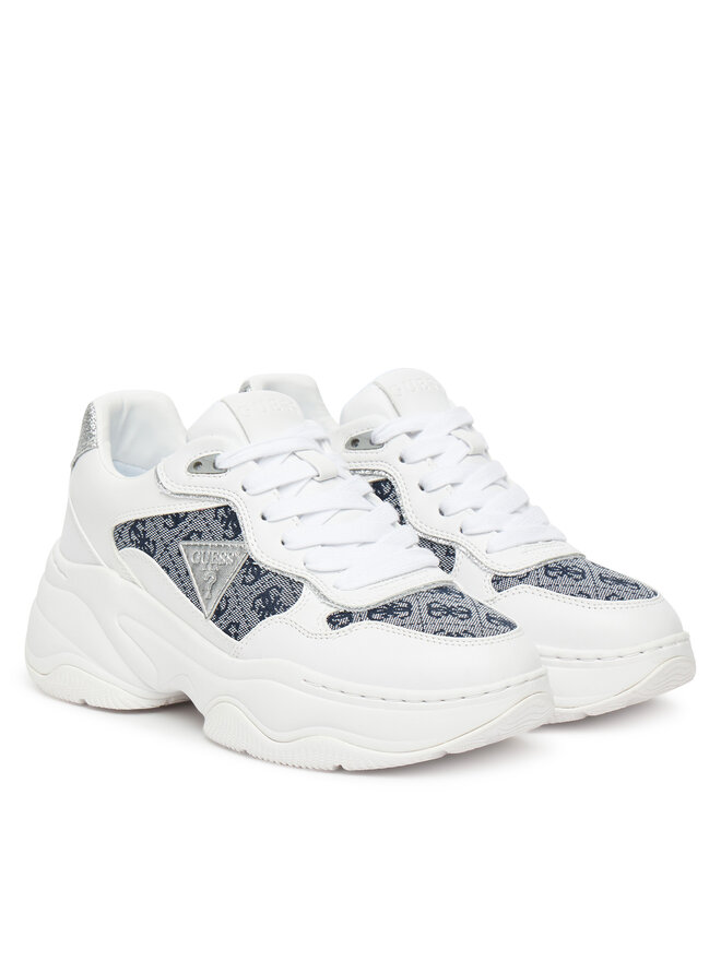 Guess Sneakersy Guess FLTHP4 FAL12 Biały