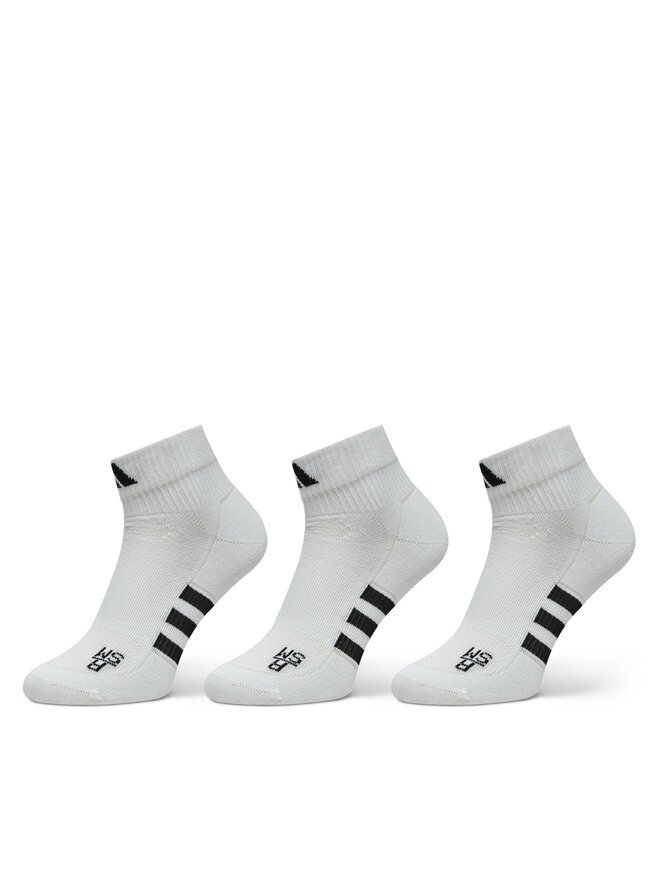 adidas Skarpety wysokie unisex adidas Performance Light Mid-Cut Socks 3 Pairs HT3445 Biały