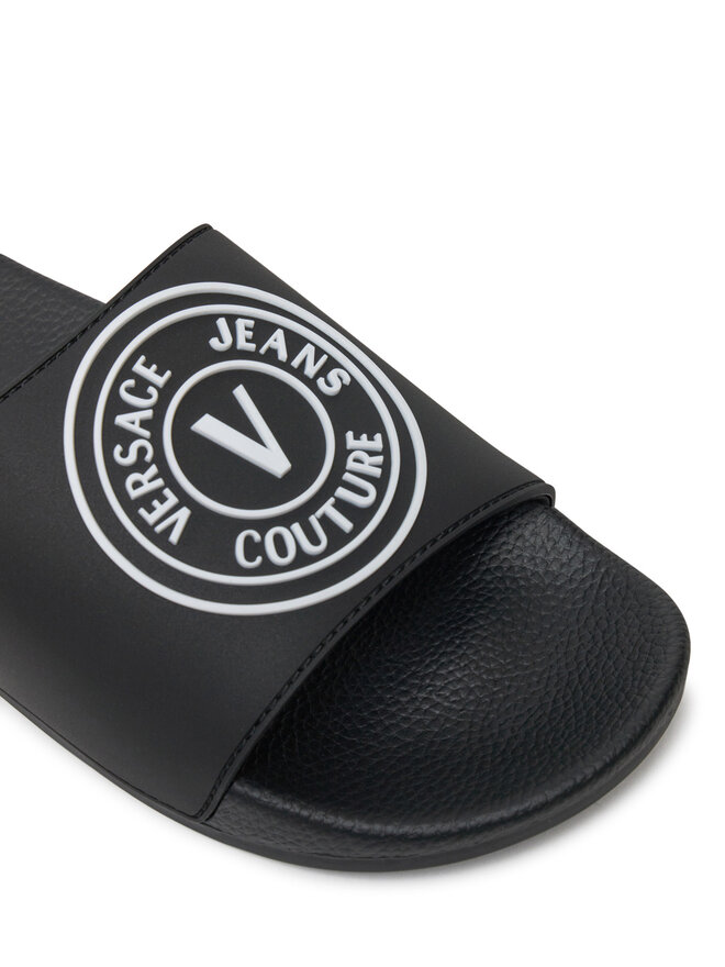 Versace Jeans Couture Παντόφλες Versace Jeans Couture 77YA3SQ3 Μαύρο