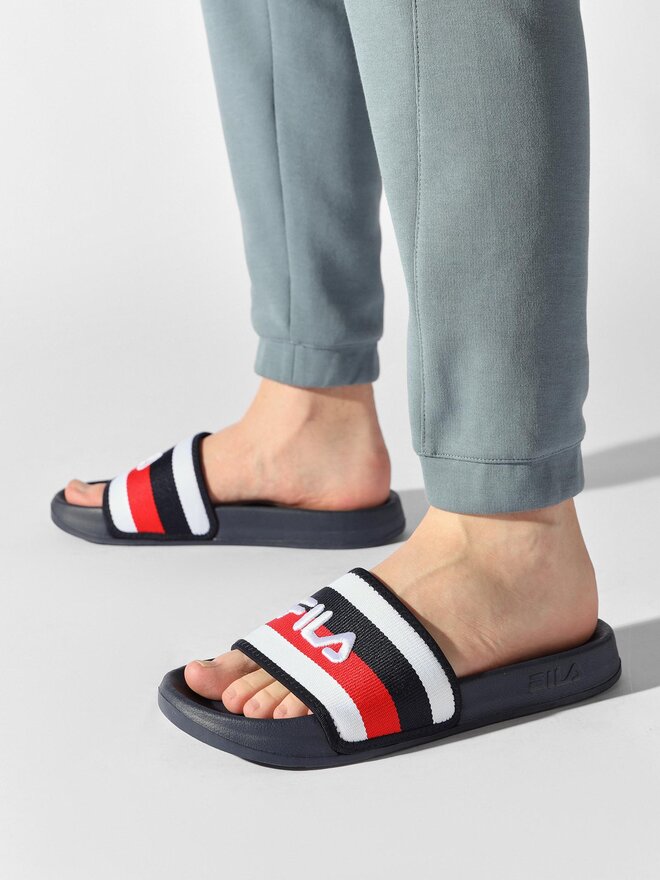 Fila Ciabatte Fila Morro Bay Stripes Slipper FFM0035.50007 Blu scuro