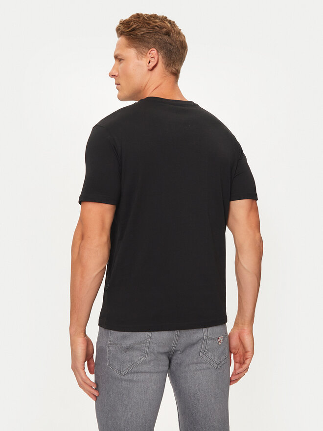 SCHOTT N.Y.C. SCHOTT N.Y.C. Marškinėliai TSLOGO Juoda Regular Fit