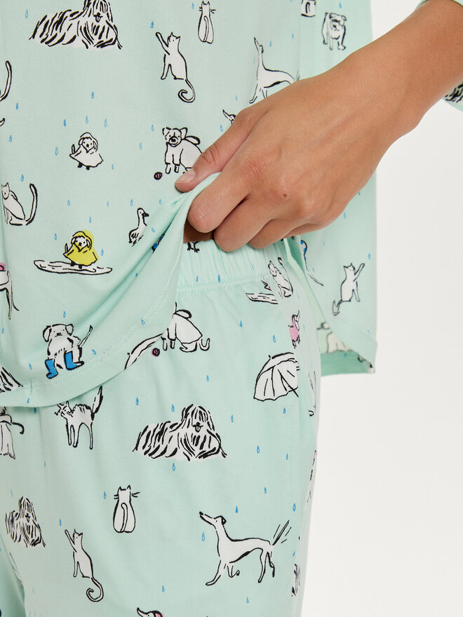 Kate Spade Kate Spade Pijama KSI92712 Verde Regular Fit