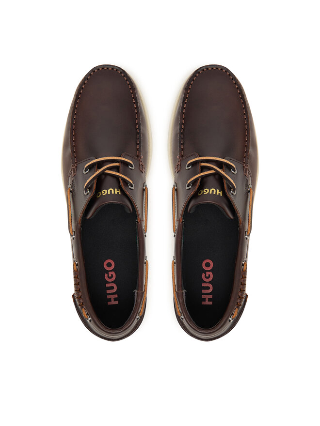 HUGO Mokassins HUGO Darcy Boat LT 50563321 Braun