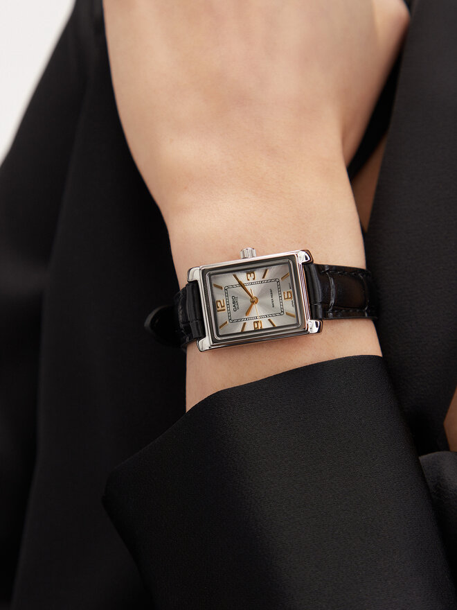 Casio Zegarek Casio LTP-1234PL-7A2EF Srebrny
