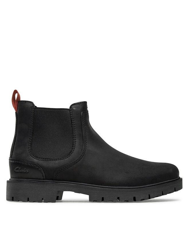 Bottines Chelsea Clarks Rossdale Top 261734567 Noir chaussures