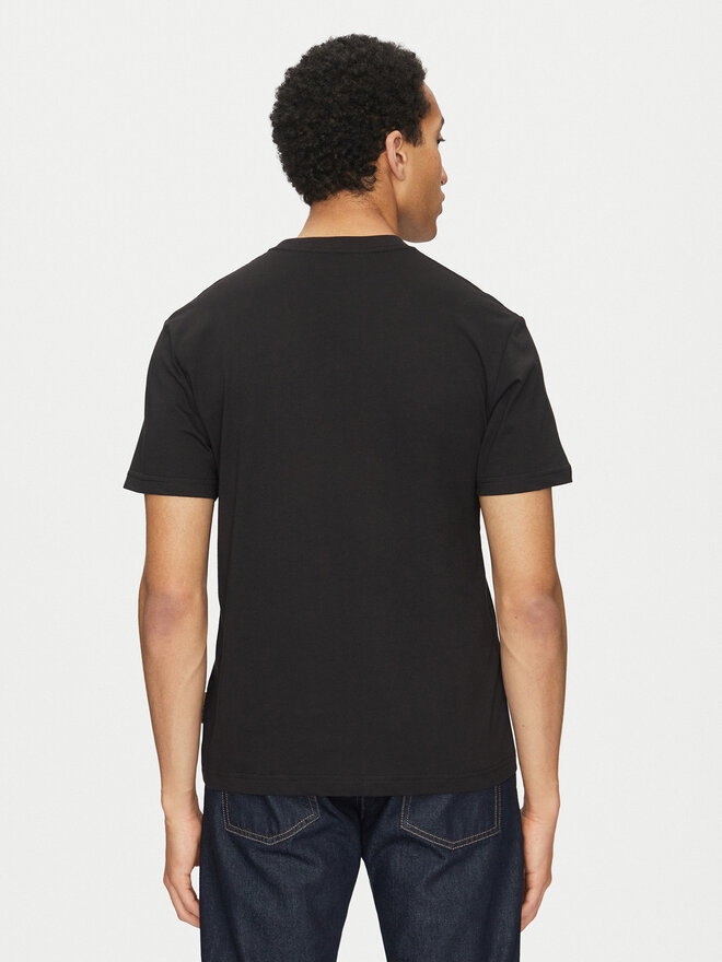 Just Cavalli Just Cavalli T-Shirt 78OAHT01 Μαύρο Regular Fit