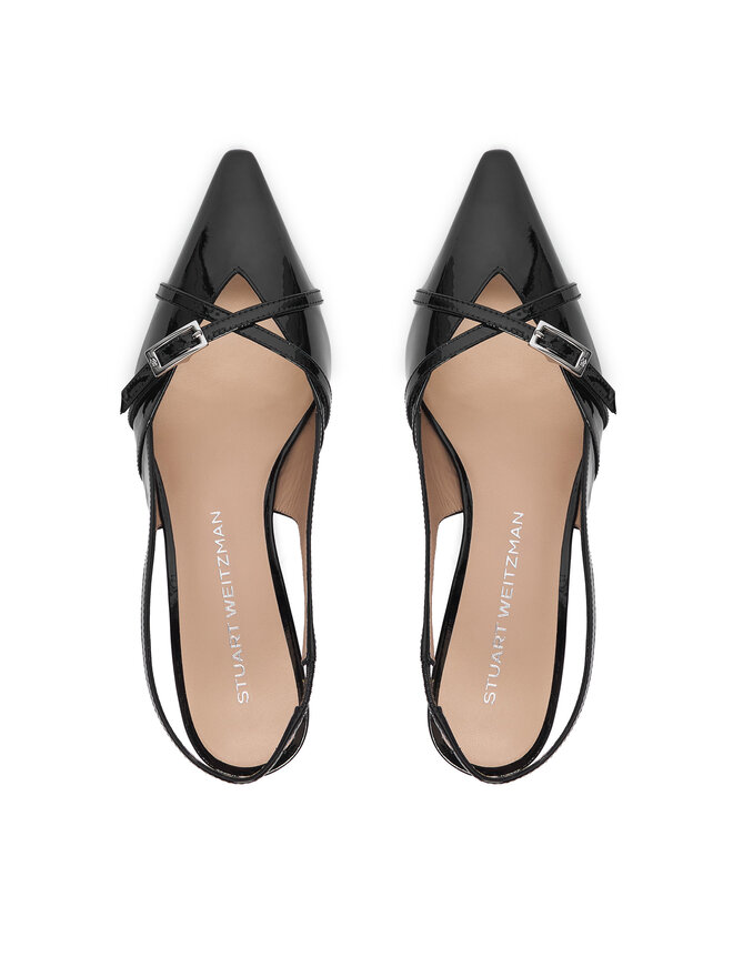 Stuart Weitzman Туфлі Stuart Weitzman Georgie Slingback 50 SM977 Чорний