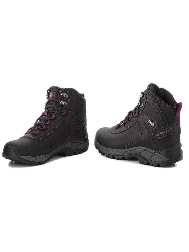 Merrell Trekingová obuv Merrell Vego Mid Ltr Wp J311541C Černá