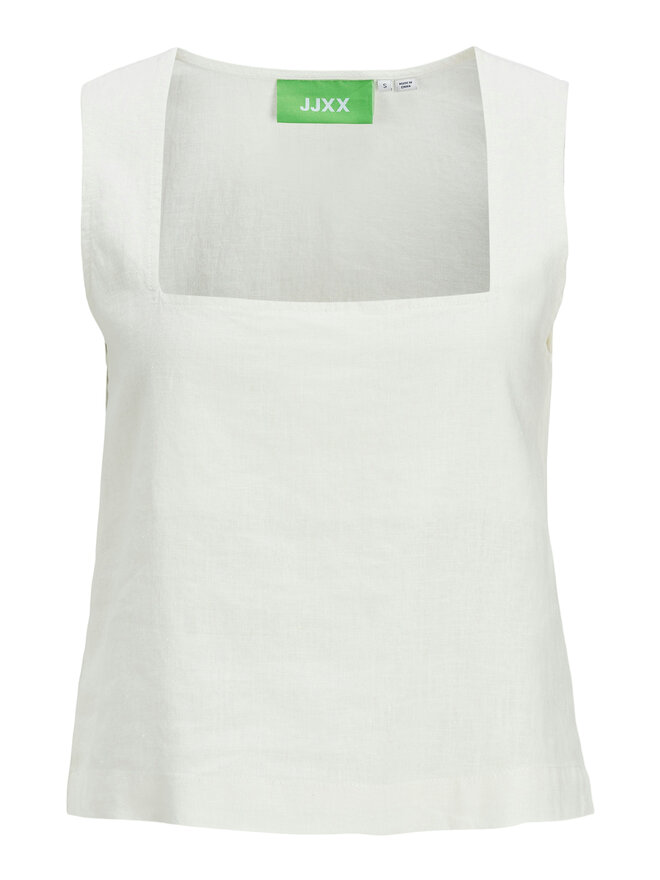 JJXX JJXX Τοπ Breeze 12269734 Λευκό Relaxed Fit