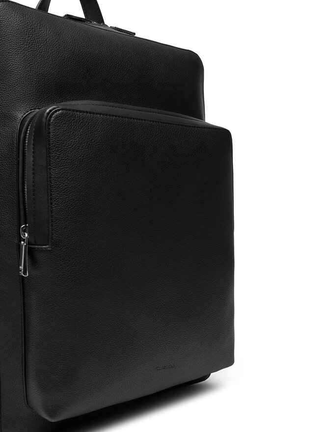 Calvin Klein Раница Calvin Klein Micro Pebble Slim Sq Bp 42 LV04D3005G Черен