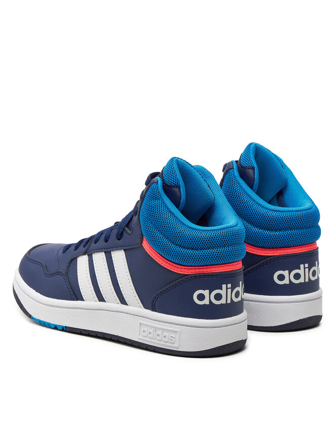 adidas Sneakersy adidas Hoops Mid 3.0 K GW0400 Granatowy