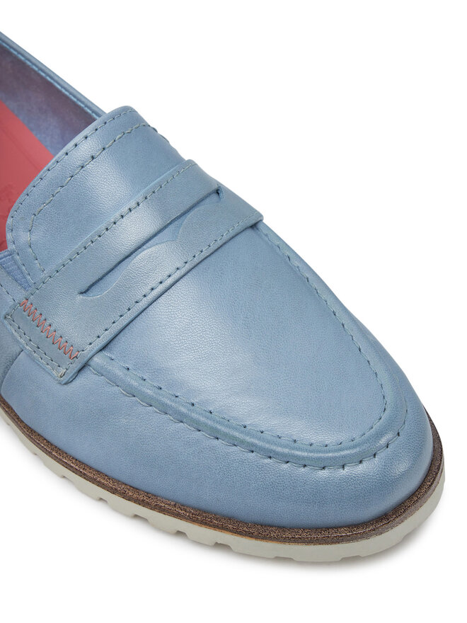 Tamaris Blaue Mokassins Slipper Mokassins Für Damen Slipper