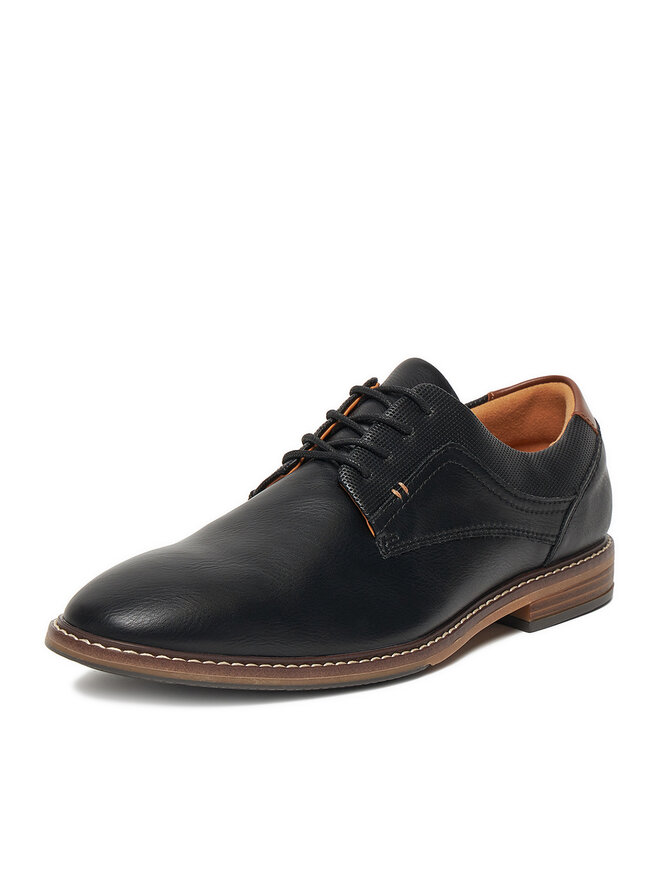 Lanetti Halbschuhe Lanetti CEO-1896 124AM Schwarz