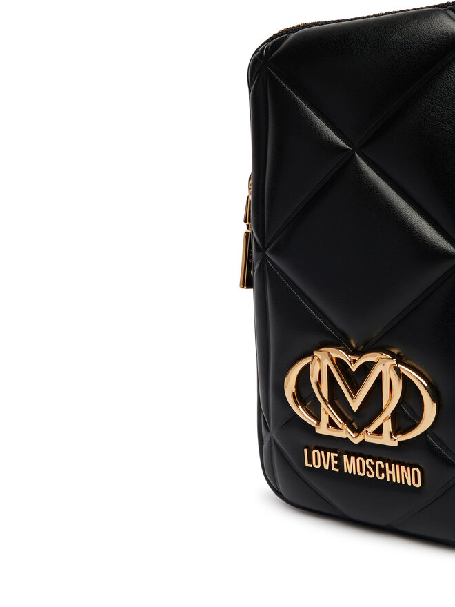 LOVE MOSCHINO Handy-Etui LOVE MOSCHINO JC5645PP1PLC0000 Schwarz