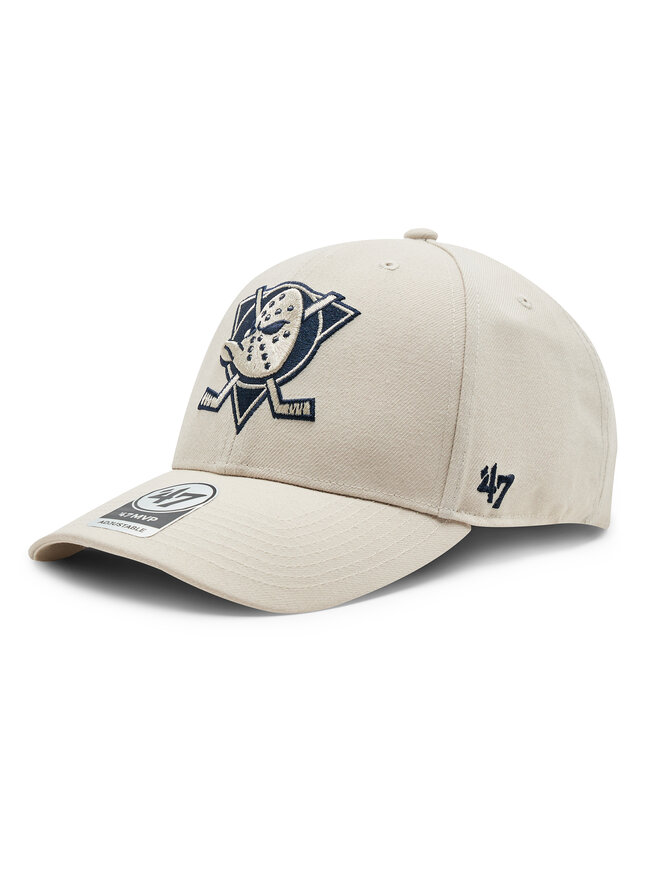 47 Brand Kšiltovka 47 Brand NHL Anaheim Ducks '47 MVP SNAPBACK H-MVPSP25WBP-BN Écru