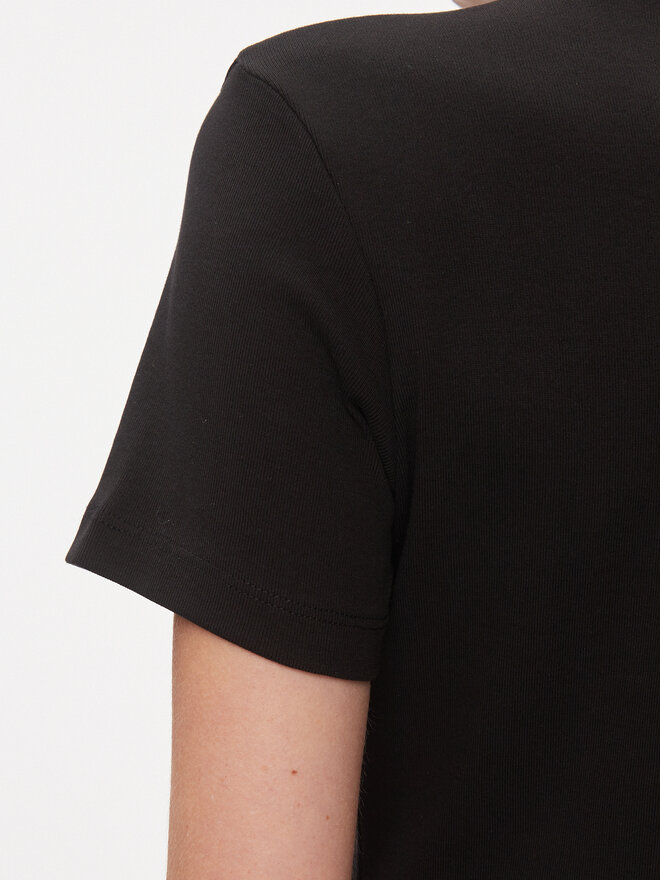 Tommy Hilfiger Tommy Hilfiger Camiseta New Cody WW0WW40586 Negro Slim Fit